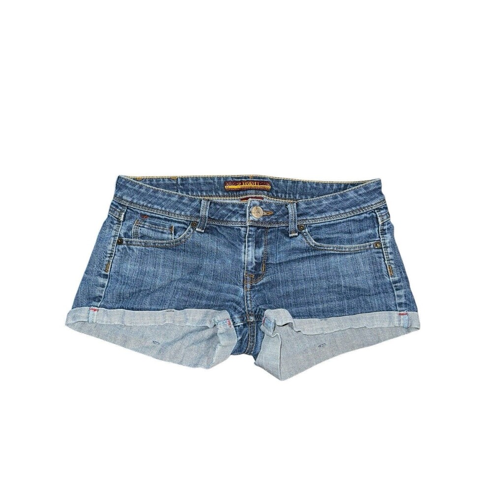 2 BWU Womens Jean Shorts Size 9 Juniors To Be With You Jeans Cuffed